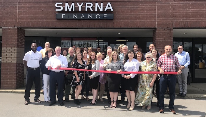 Ribbon Cutting for Smyrna Finance