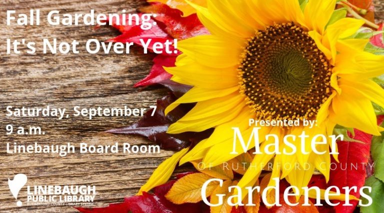 Gardening Class at Linebaugh