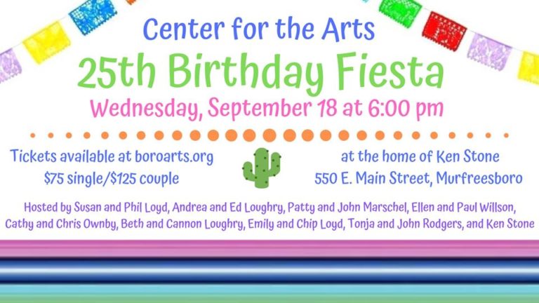 The Center for the Arts 25th Birthday Fiesta