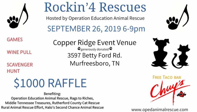 Rockin 4 Rescues
