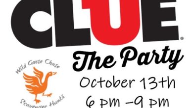 Clue Fundraiser at Oaklands Mansion