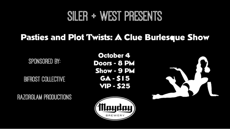 Pasties & Plot Twists: a CLUE burlesque show