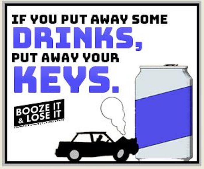 Booze It & Lose It on Labor Day Weekend