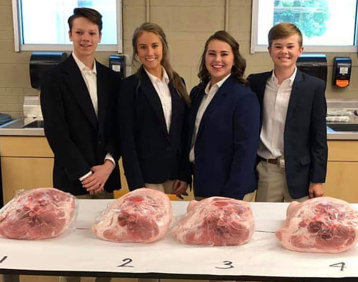 Rutherford County 4-H team