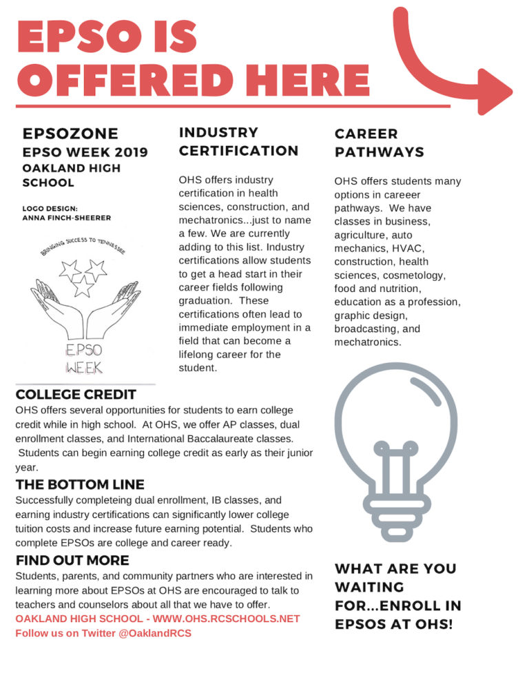 Early Post Secondary Opportunities at Oakland