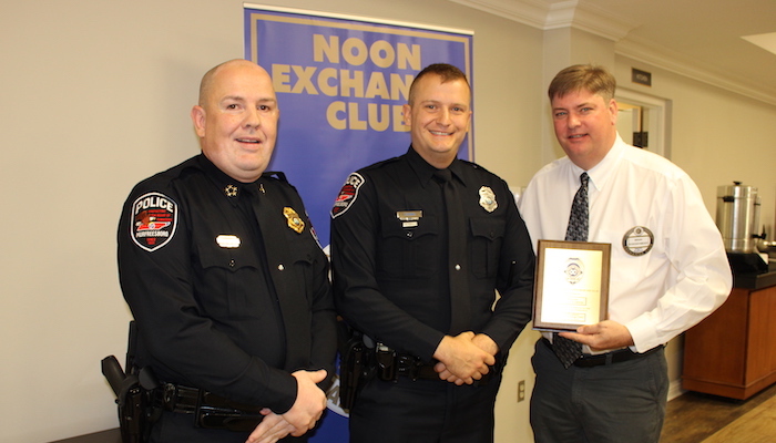 Noon Exchange Club Officer of the Year