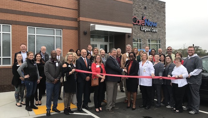 Ribbon Cutting for CareNow Urgent Care