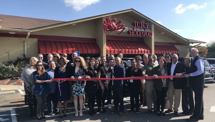 Ribbon Cutting for Juicy Seafood Smyrna