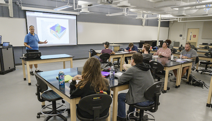Structural geology MTSU engage course