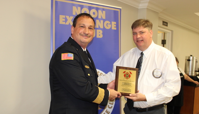 Tim Rowlett Firefighter of the Year