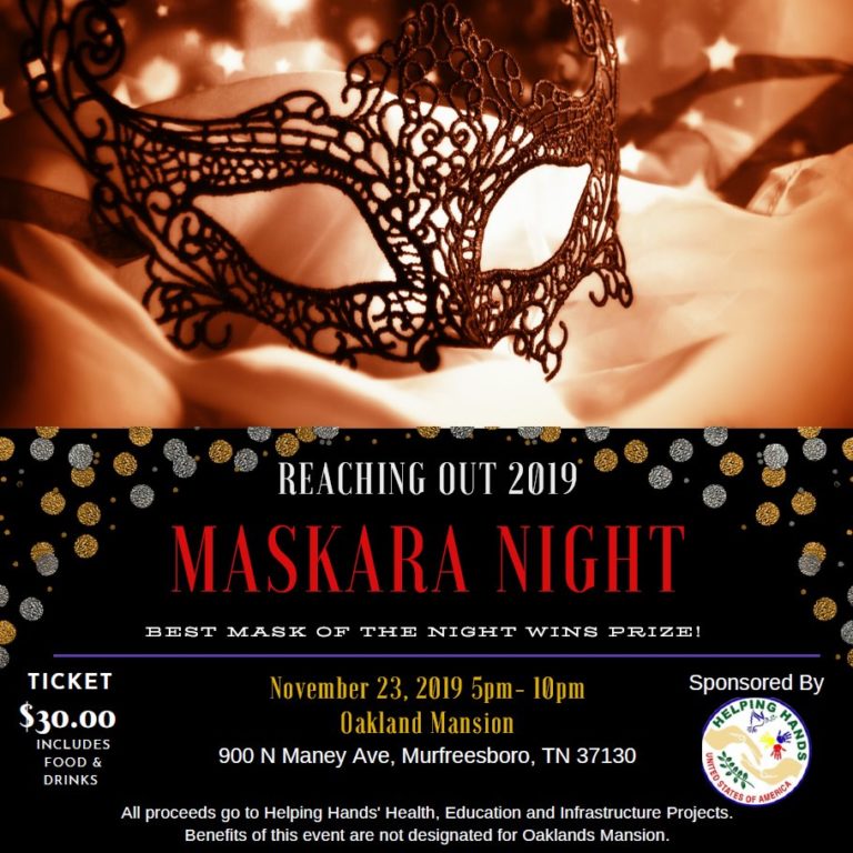 Reaching Out 2019 Maskara Night