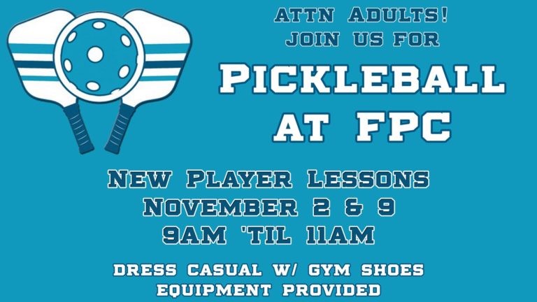 FPC Pickleball New Player Lessons