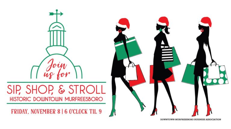 Sip, Shop, & Stroll
