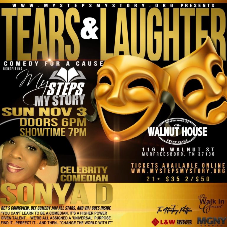 Tears & Laughter: Comedy for a Cause Benefiting MyStepsMyStory