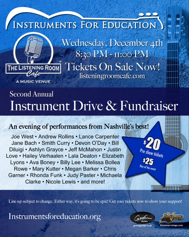Instrument Drive and Fundraiser