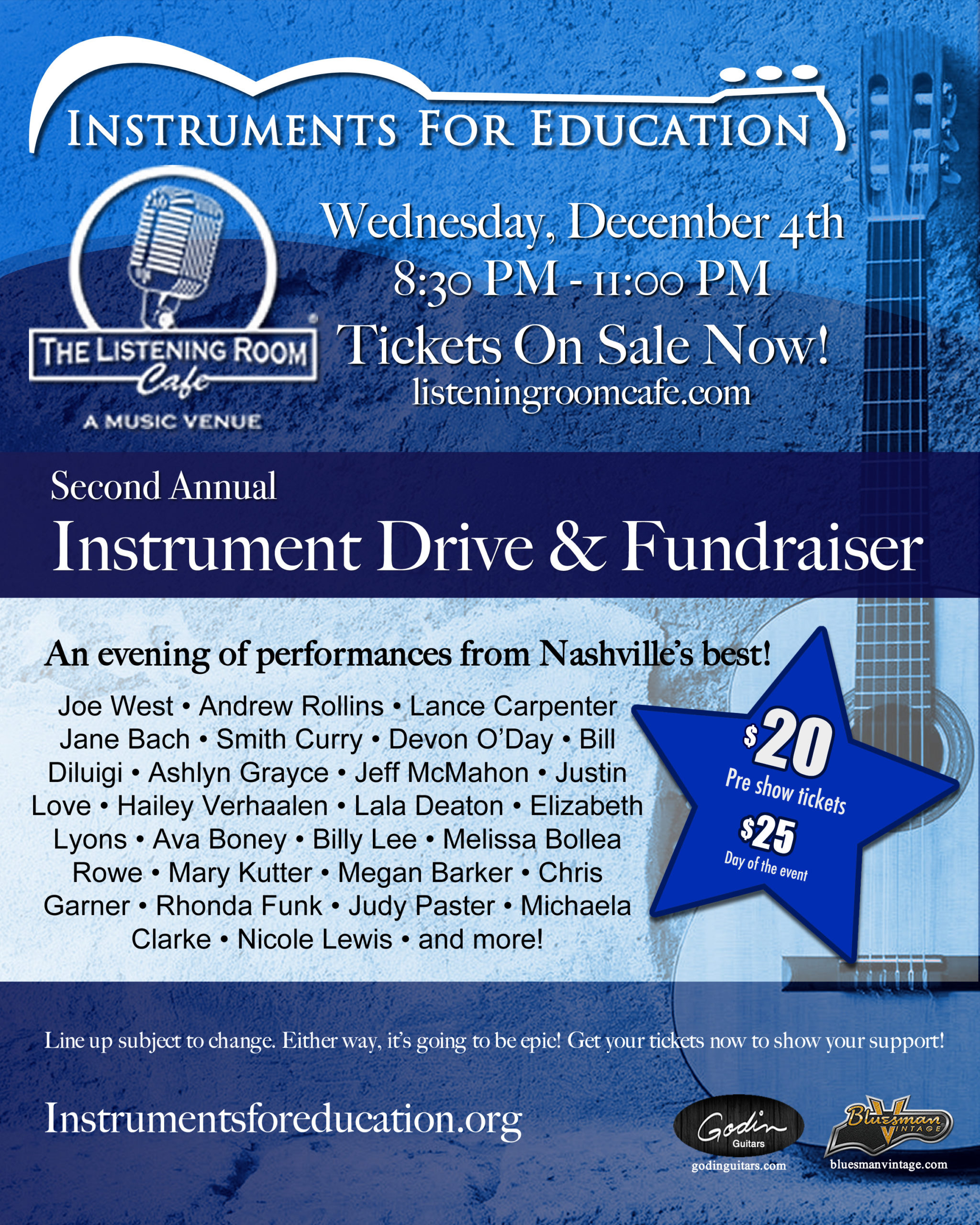 Instrument Drive and Fundraiser