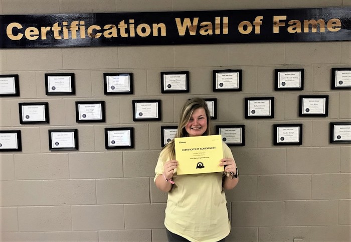Siegel’s Lauralee Richardson Earns Certification and College Credit