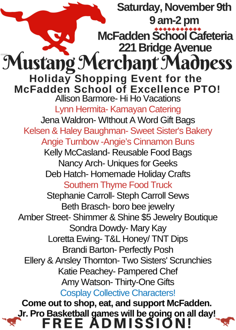 4th Annual Mustang Merchant Madness