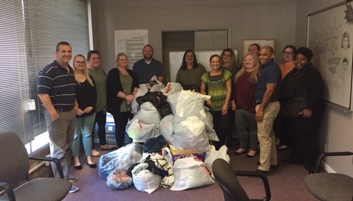 Probation and Recovery Clothing Drive
