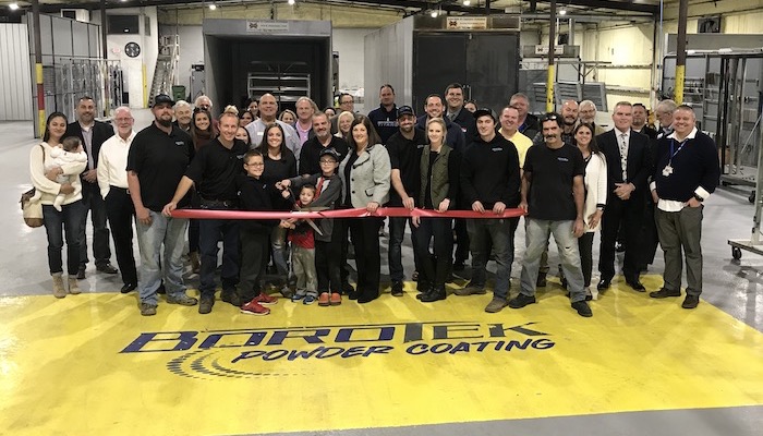 Ribbon Cutting for BoroTek Powder Coating