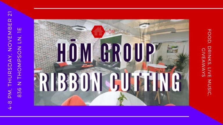 HŌM Group Ribbon Cutting