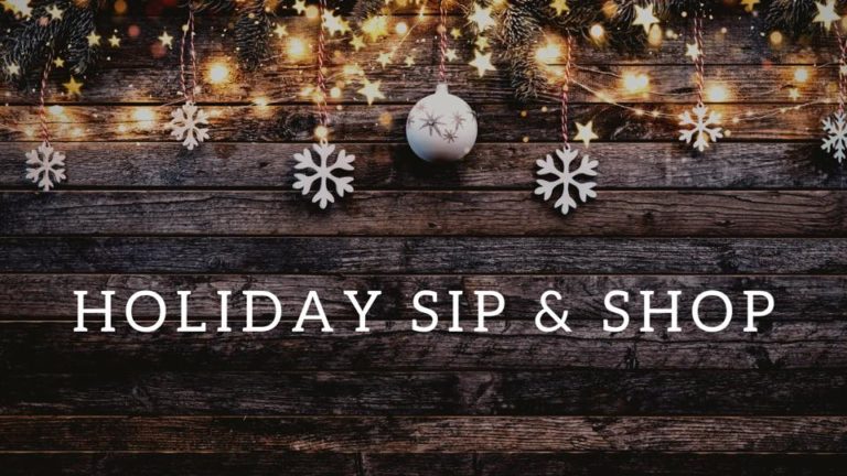 Holiday Sip & Shop