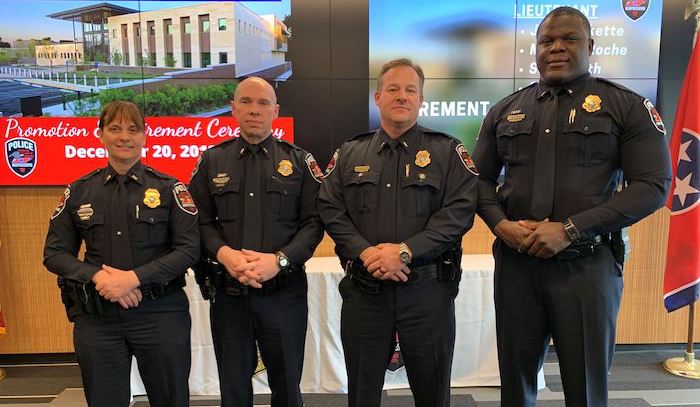 MPD Promotes Four to Lieutenant