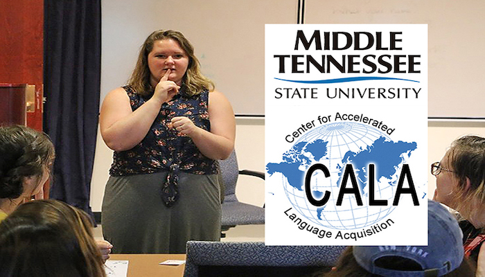 MTSU Sign Language Class