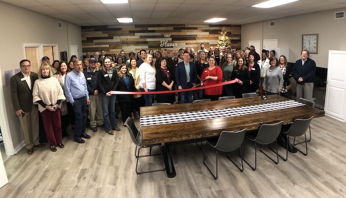 Ribbon Cutting for Stepping Stones Safe Haven