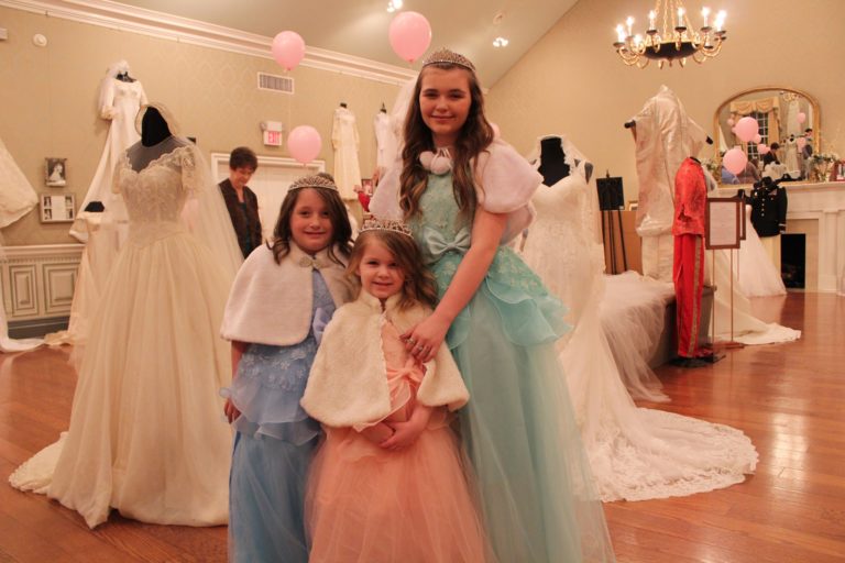 Princess Night in the Wedding Dress Exhibit