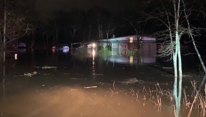 RCFR Completes Six Vehicle Water Rescues and One Rescue from House Overnight