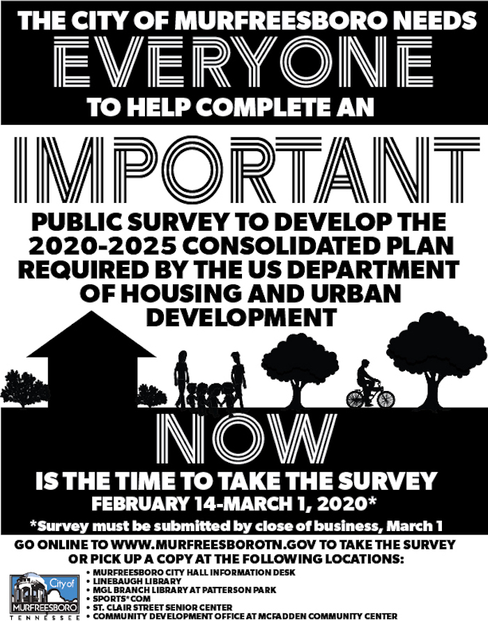 Community Development Survey Graphic