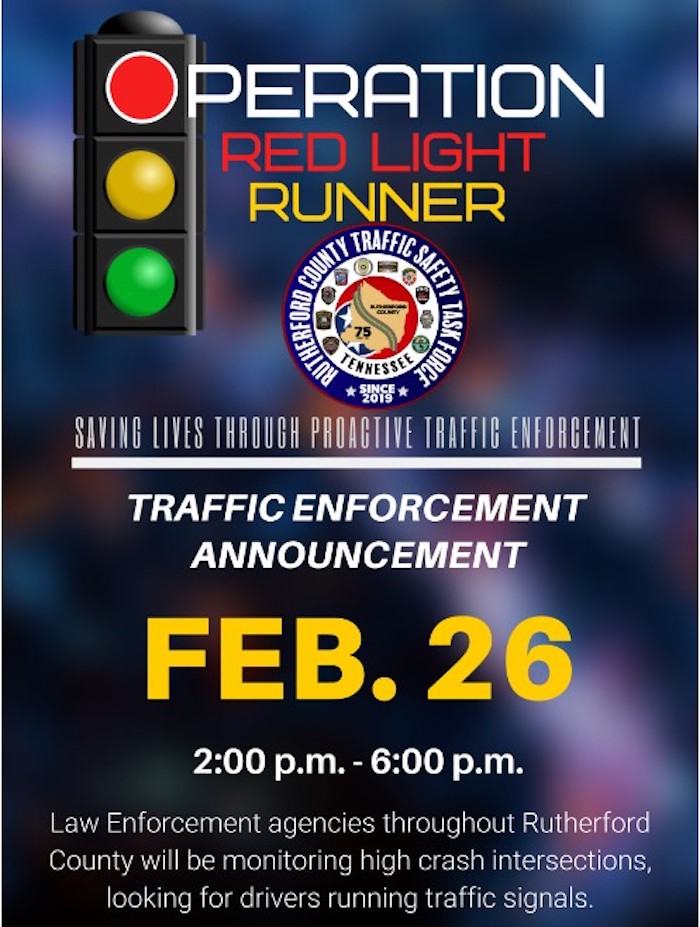 Operation Red Light Runner