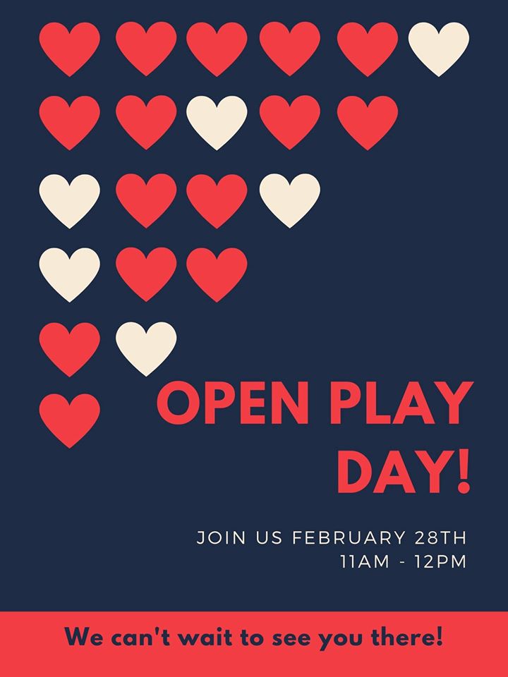 Open Play Day!
