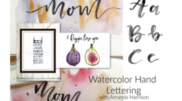 Watercolor Hand Lettering Workshop