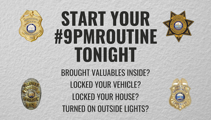9pm Routine