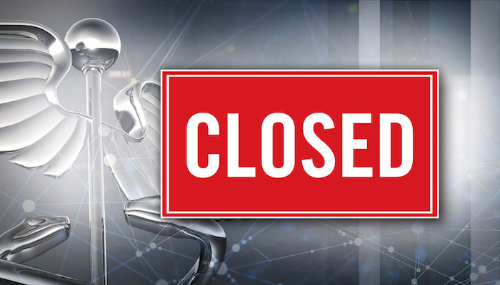 Coronavirus Closed