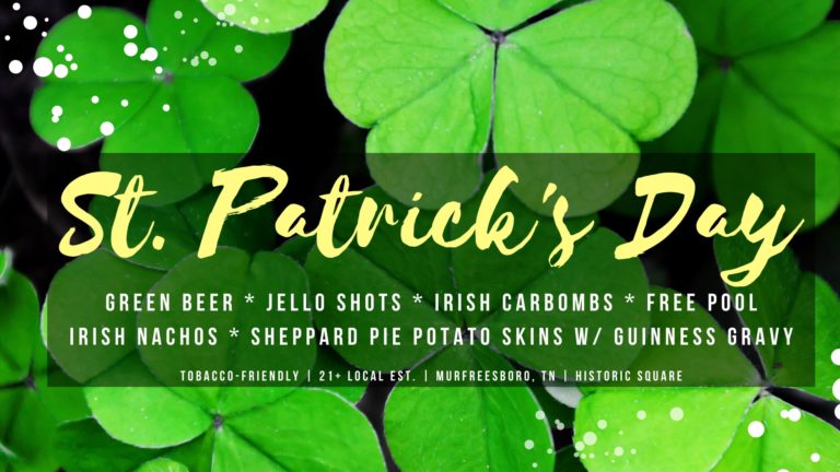 St. Patrick’s Day at Wall Street