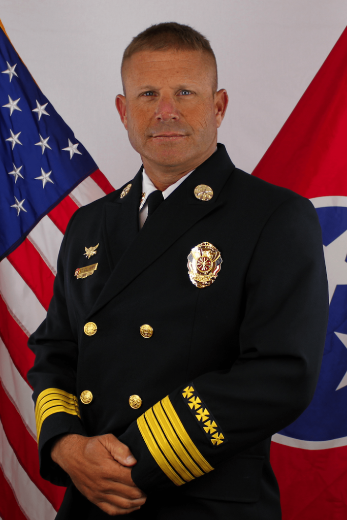 Fire Chief Chris Clark