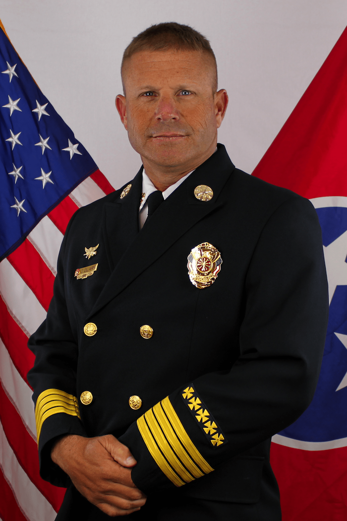 Fire Chief Chris Clark