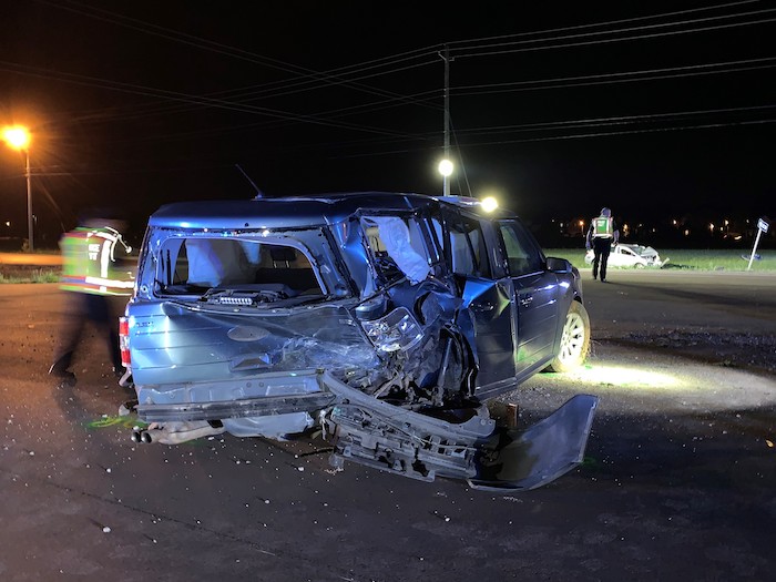 Crash on South Church Street