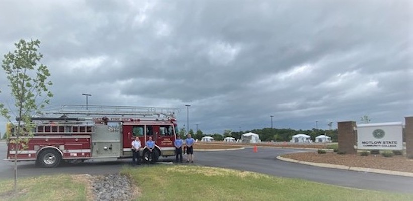 Smyrna Fire Department Supporting Kroger COVID Testing
