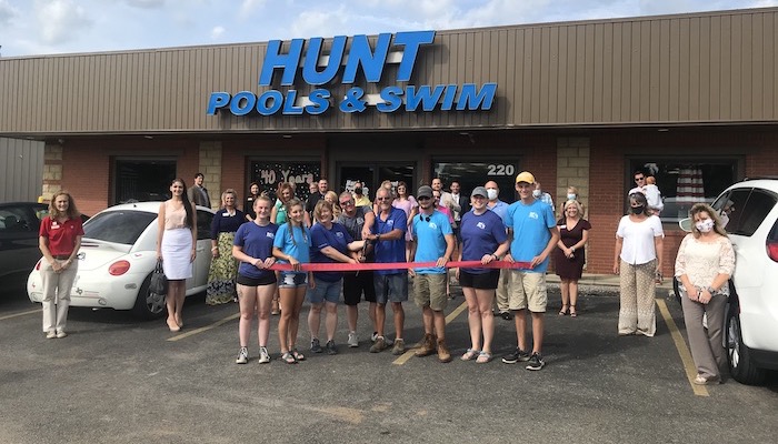 Ribbon Cutting for Hunt Pool & Swim