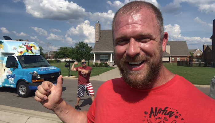 Kona Ice Truck does home visits