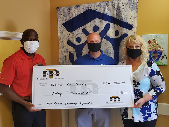 Middle Tennessee Electric Donates $100k to Nashville Charities