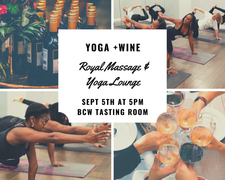 Yoga and Wine
