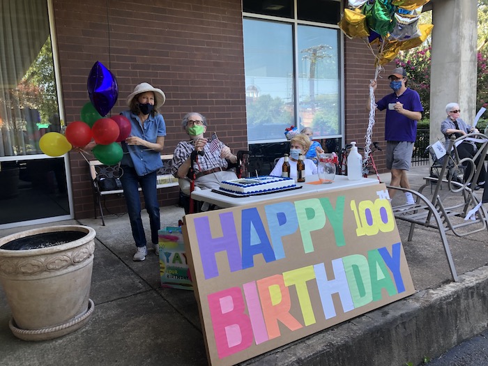 TVHS Geriatrics celebrates WWII centenarians