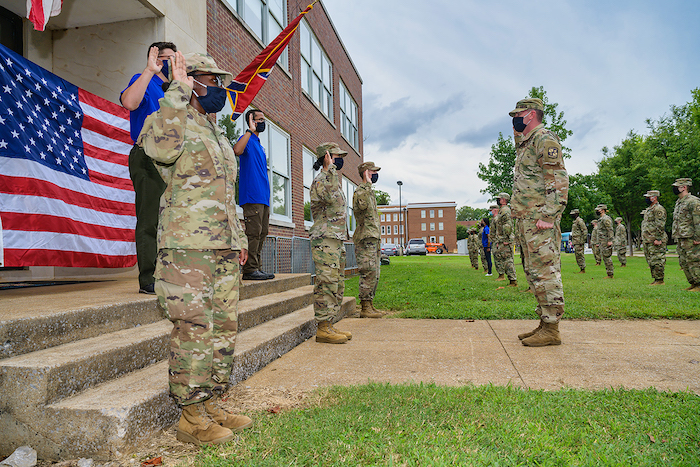 Administering the Army oath