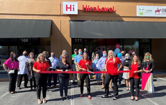 Ribbon Cutting for HireLevel