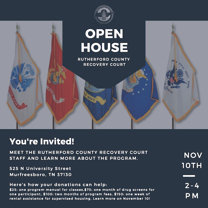 Recovery Court Open House